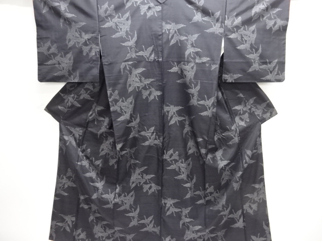 Japanese Kimono / Tsumugi Omeshi Silk